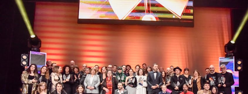 Foto de familia 25 Premios de la Música Aragonesa. Foto, Ángel Burbano