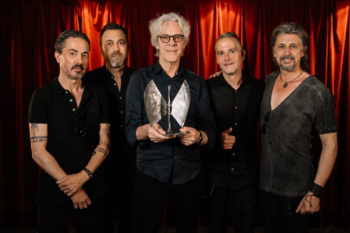 Pedro Andreu, David Chapín, Stewart Copeland, Sergio Falces y Miguel Ángel Berna Pedro Andreu, David Chapín, Stewart Copeland, Sergio Falces y Miguel Ángel Berna