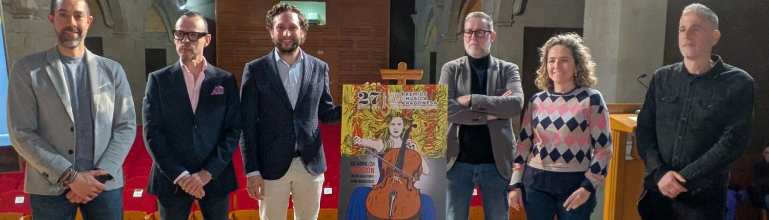 Monzón. Presentación de la nueva edición de los Premios de la Música Aragonesa