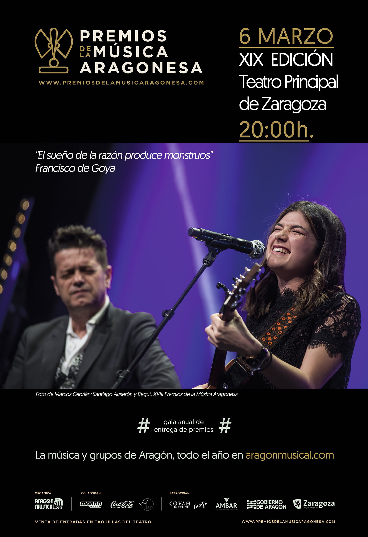 19º Premios de la Música Aragonesa 19º Premios de la Música Aragonesa