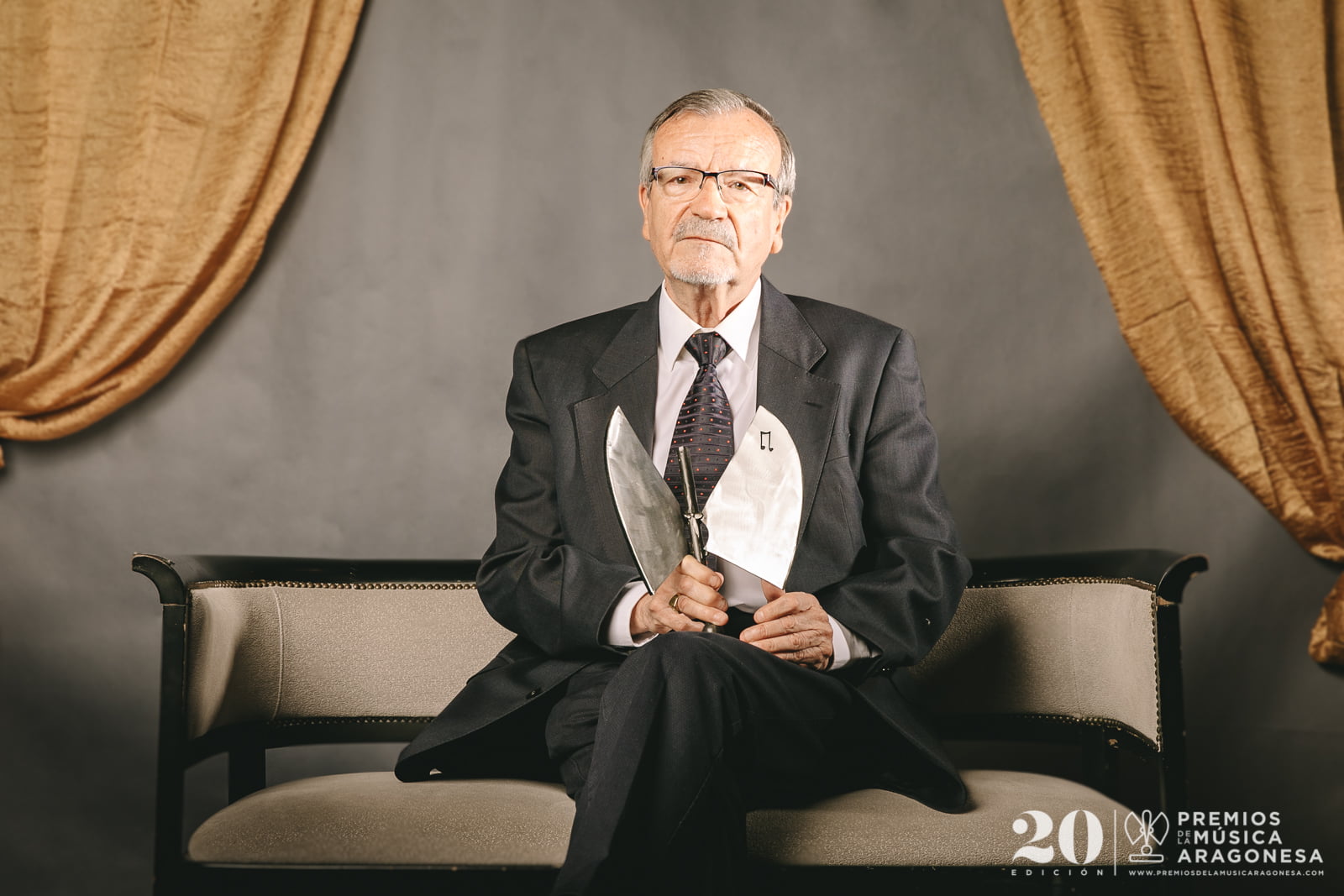 Plácido Serrano. 20 Premios de la Música Aragonesa